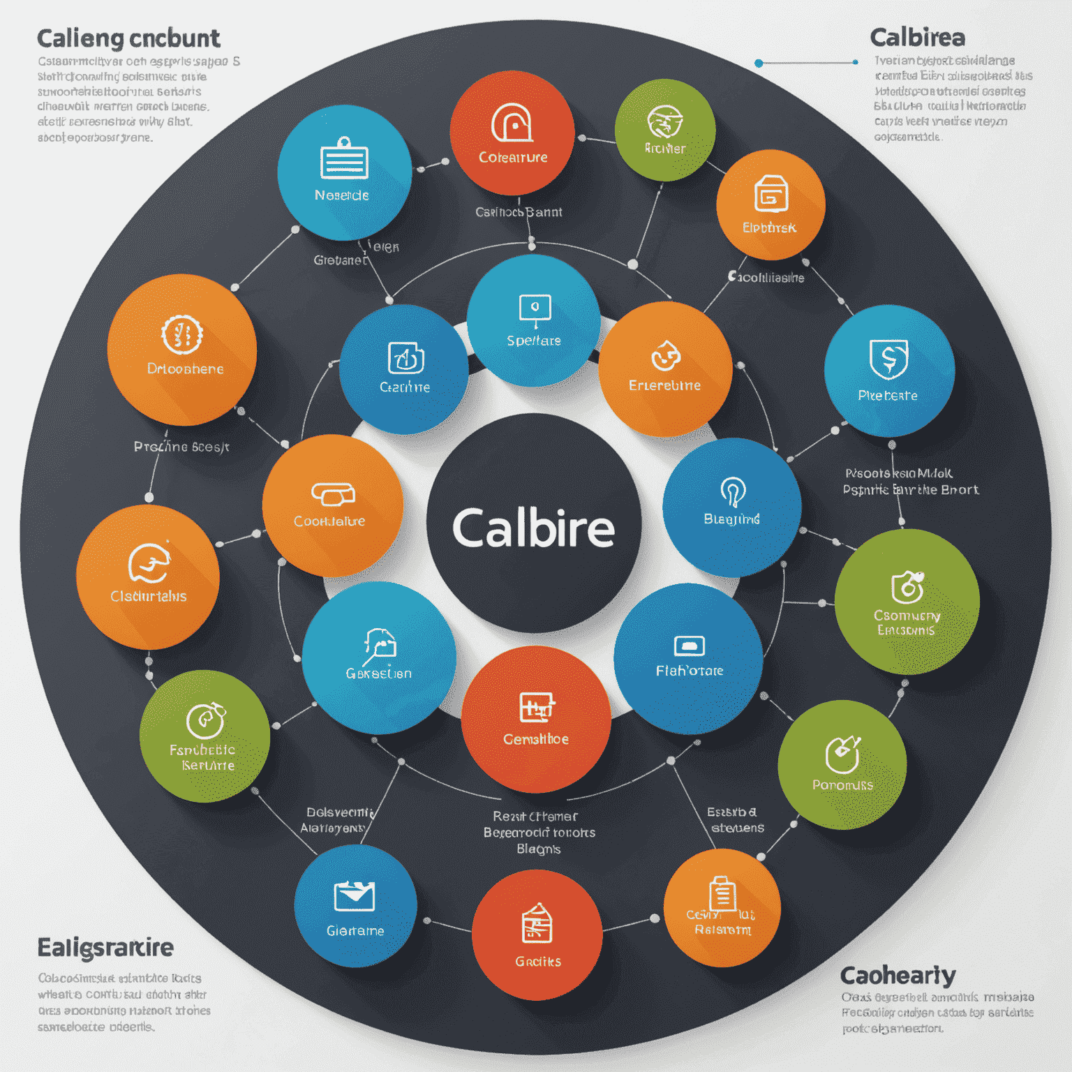 Diagram showcasing Calibre's new plugin architecture and popular community-developed plugins